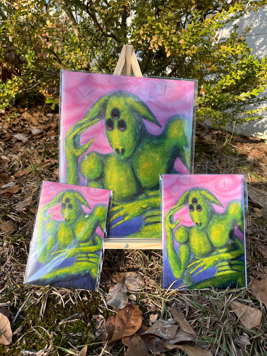 "Fred" giclee art print