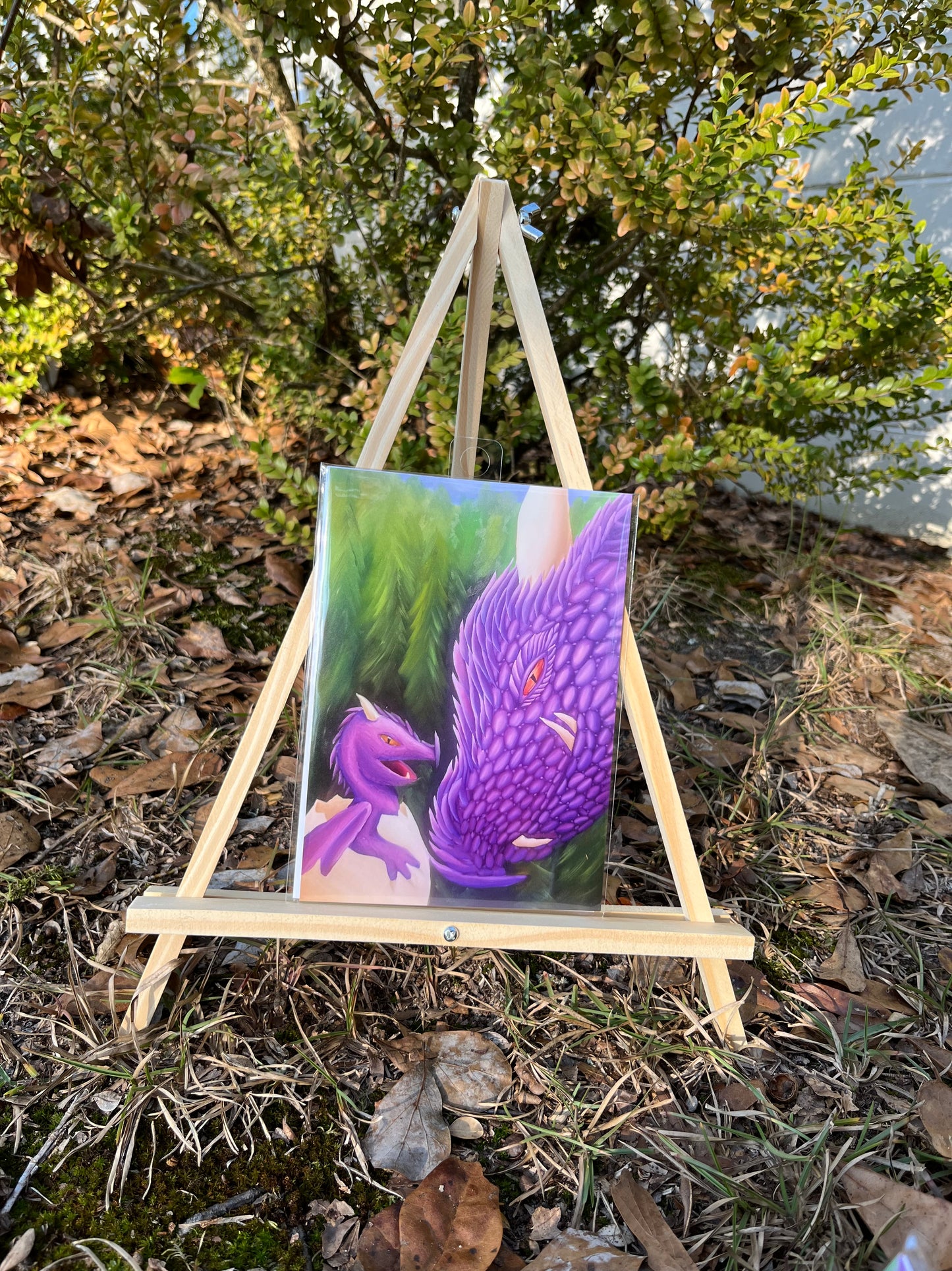 "Mama Dragon" giclee art print