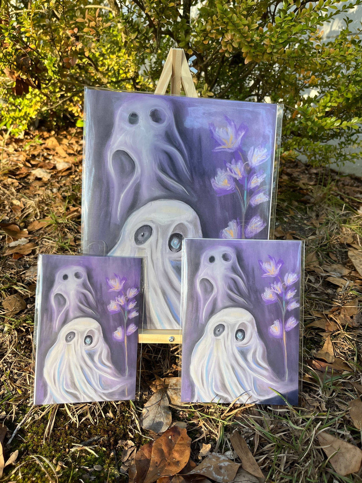 "Iris meets Ghost" giclee art print