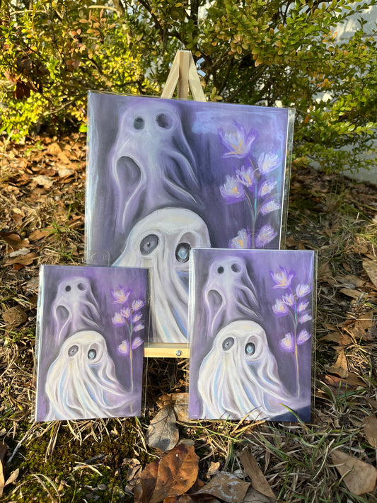 "Iris meets Ghost" giclee art print