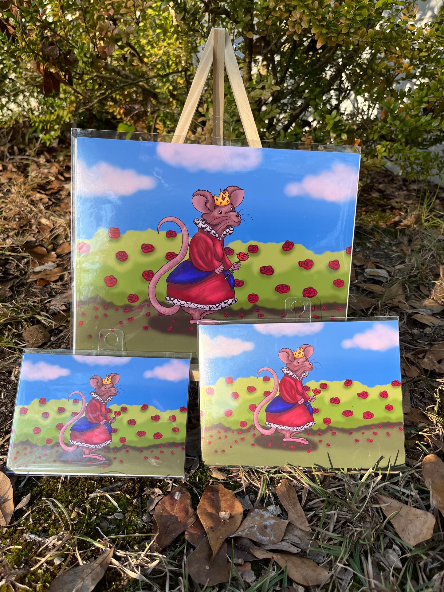 "Queen Mouse" giclee art print