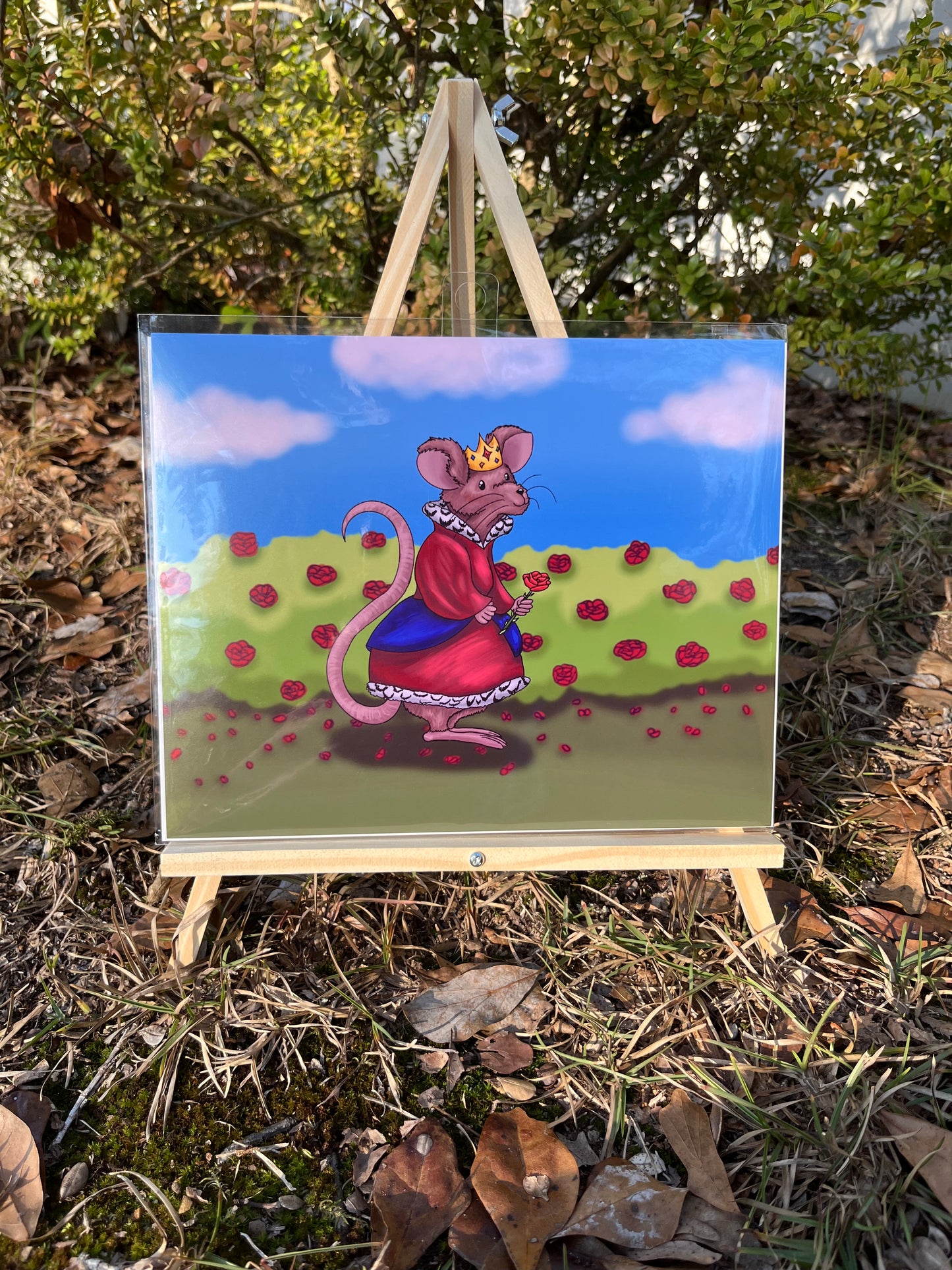 "Queen Mouse" giclee art print