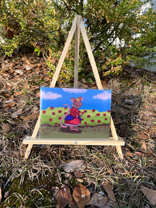 "Queen Mouse" giclee art print