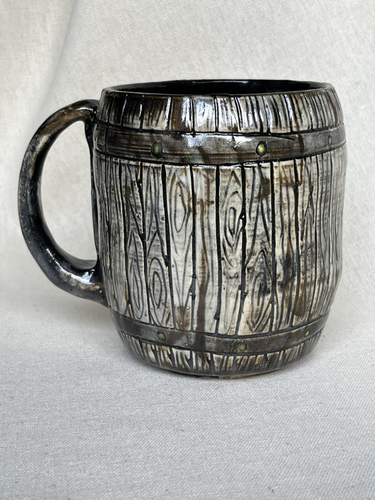Barrel Mug, black interior