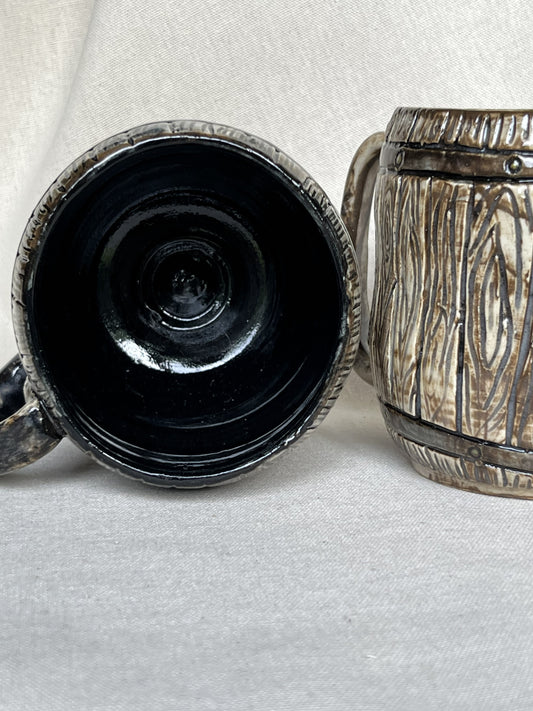 Barrel Mug, black interior