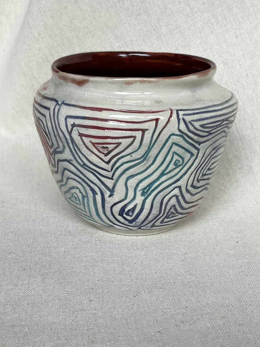 Small Patterned Vase