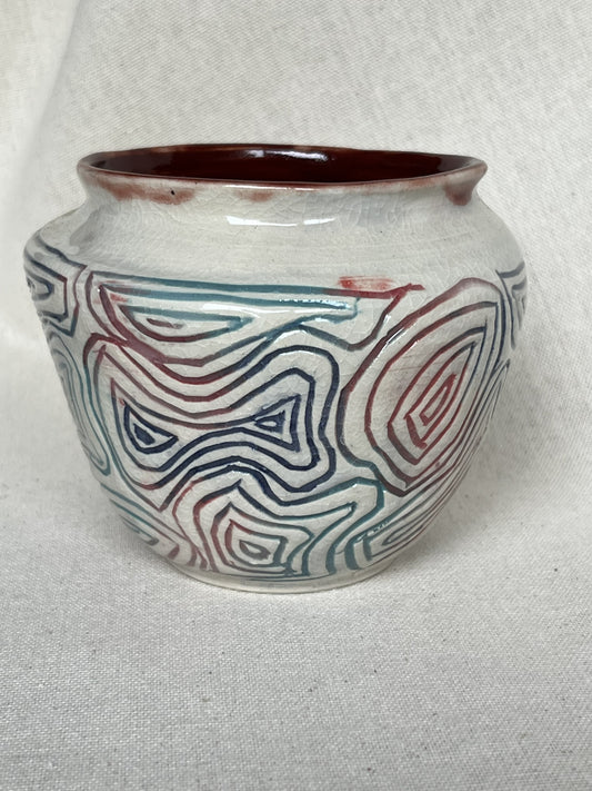 Small Patterned Vase