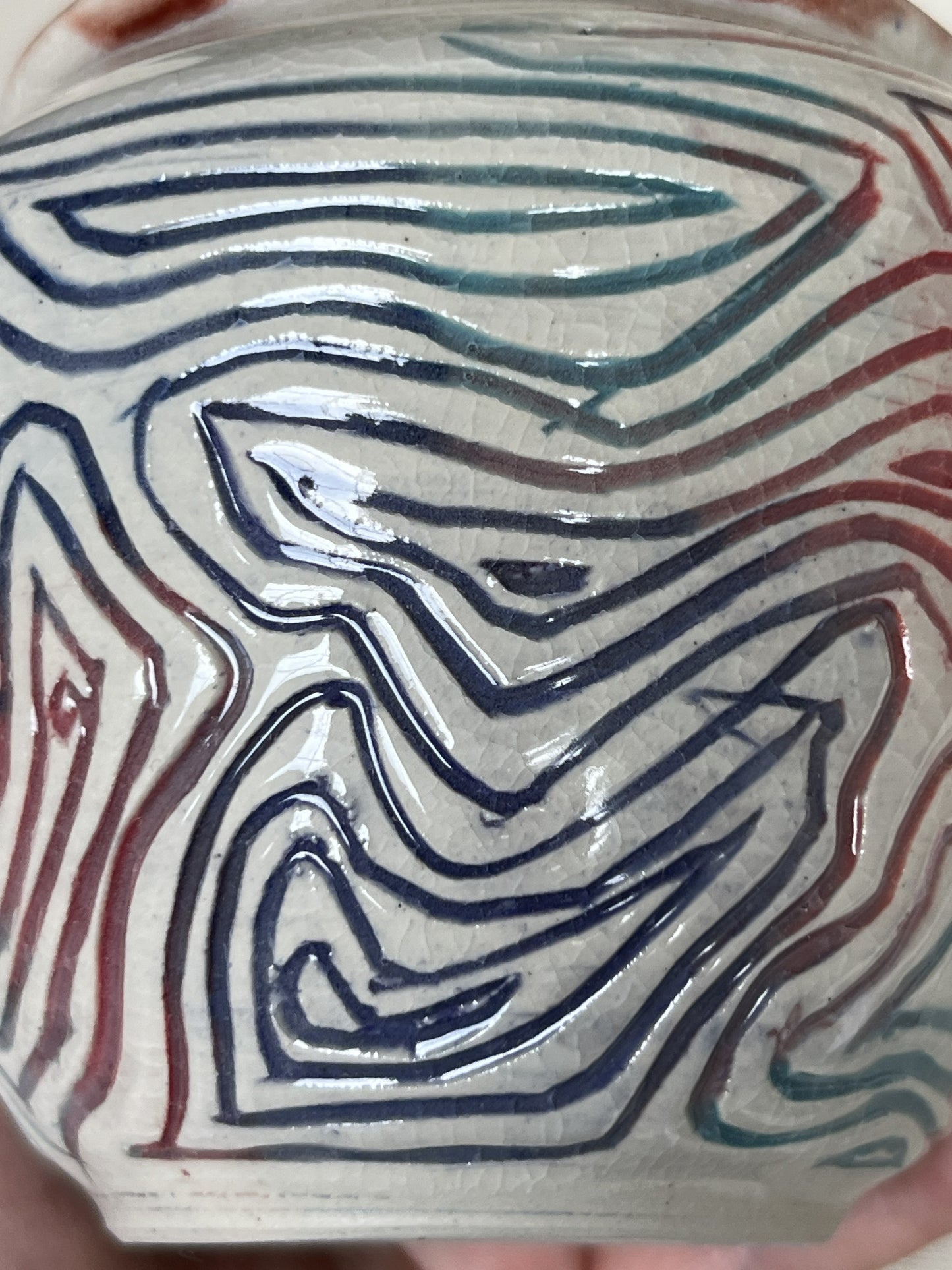 Small Patterned Vase