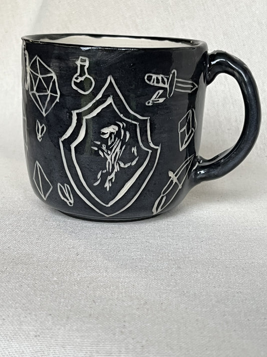 Dungeons and Dragons Adventurer's Pack Themed Mug